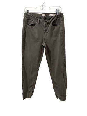 J.Jill Denim Womens Cropped Jeans Authentic Fit Size 8 Gray Casual Stretch Pants